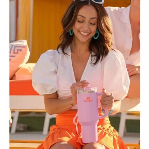 Stanley 40oz Stainless Steel H2.0 FlowState Quencher Tumbler Amethyst Purple NWT - Picture 4 of 14